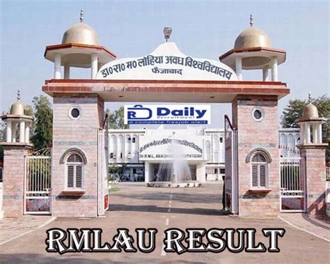 rmlau result with roll no 2020|RMLAU Exam Result 2020 (OUT @ 09.12.2020), BA/ BSc/ MA, .